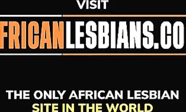 African Lesbian Couple Scissor and Finger