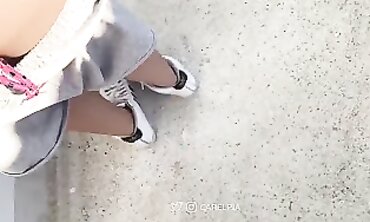 Petite Latina Gets Pounded On The Terrace