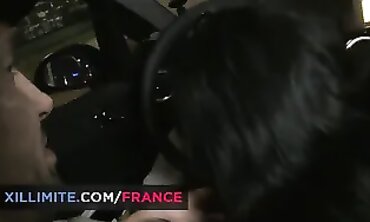 Ebony Group Sex in the Parking Lot