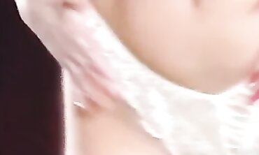 Retro 80s British Brunette Striptease with Huge Tits