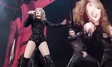 Taylor Swift BBC Interracial Blowjob Compilation