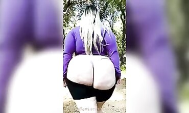 Busty BBW Slut Milky Shows Off Her Massive Assets