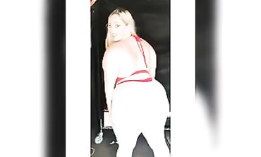 Sugary Blonde Latina BBW with a Big Ass