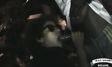 Amateur Whore Gets Public Street Creampie