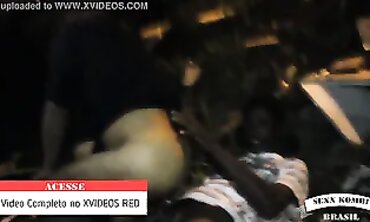 Amateur Whore Gets Public Street Creampie