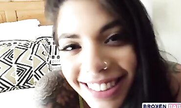 Gina Valentina Gets Deepthroated by Her Stepbrother