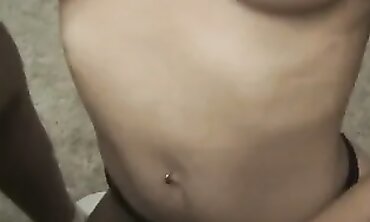 Adorable Crimson-Haired Redhead Gives A POV Blowjob