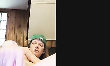 Petite MILF Squirts and Cums During Solo Masturbation