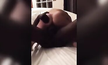 Ecstatic Mature Brunette Gets Rough BBC Railing