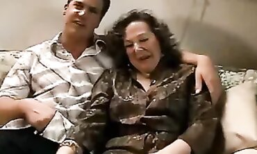 German Matriarch Marianne in Dark Nylons