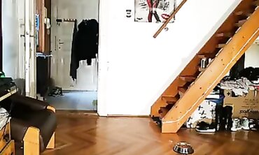Domina Feeds Her Human Mutt Piss From A Glass