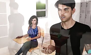 INTERTWINED #34: Emily and Melissa Make Out in the Pool