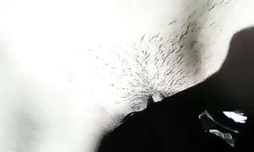 POV Creampie in Car Before Hiking