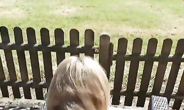 Dirty Tina Cheats in the Neighbor's Garden