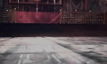 MMD Rosaria Gangbang in White Lingerie