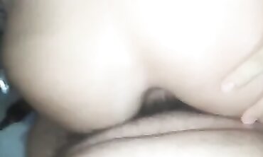 She Milks Her Booty with a Cucumber After Anal Sex
