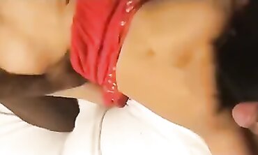 Hot Fiancee Enjoys a Threesome with a Black Bull