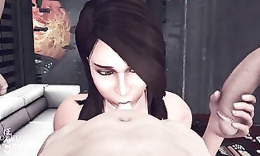 Ashley Steals Two Guys' Big Dicks and Gives Them to You