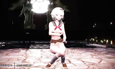 Lewd_Fraggy's Eula Hardcore MMD Dance