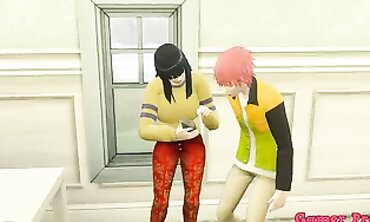 Sakura's Friends Watch Her Intimate Tape