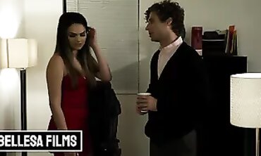 Athena Faris and Michael Vegas in a Warm Hardcore Blowjob Scene