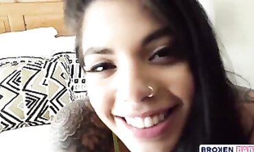Gina Valentina Caught Practicing Blowjobs by Stepbrother