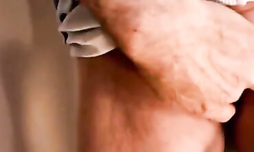 Boobed Mature in Lingerie: Fingering and Pussy Play