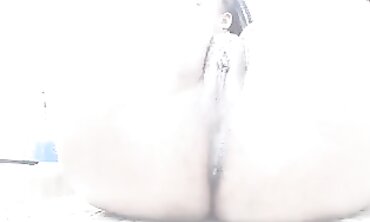 POV Ebony Step-Mom Anal Creampie