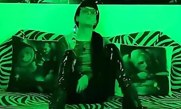 Torrid legitimate domina pretty gothic smoking behind the pinch pt2