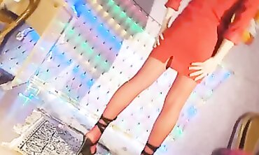 Office Unwind: Petite Solo Vibrator Masturbation & Multi Orgasms