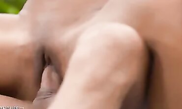 Bi-racial Princess Yasmine De Leon Performs A Deep Throat Blowjob