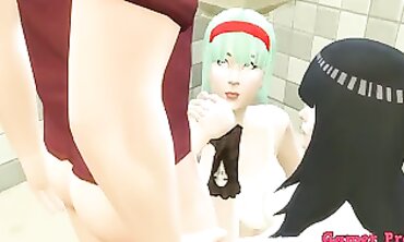 Sakura Pornography Cap 4: Naruto & Hinata Locked in WC