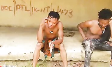 Outdoor Encounter With My Local Ebony Beau