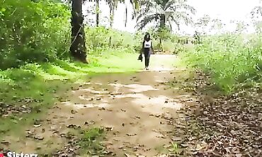 Outdoor Encounter With My Local Ebony Beau