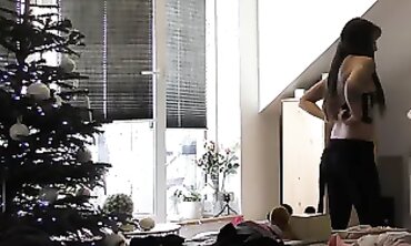Leon's Angels: Petite Threesome in Yoga Leggings