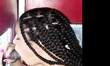 Inexperienced Femmes Share Gloryhole with BBC