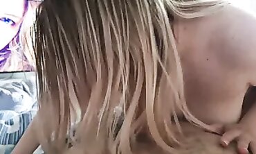 AleksKseNy Gets Creampie From BF's XXL Dick