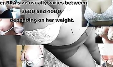 Massive Breasts in Lingerie Bra Collection
