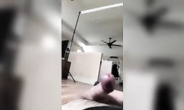 Hypnotic Slow-Mo Uncircumcised Cock Swinging