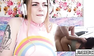Carly Rae Summers Reacts to James Deen and Sara Luvv