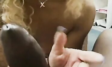 African Beauty Takes A BBC In POV