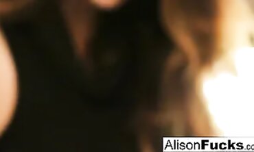 Alison Tyler Solo Masturbation With Her Giant Tits