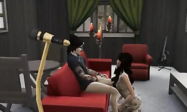Angelina Jolie and Johnny Depp Engaged in a Romantic Interracial Fuck-a-thon