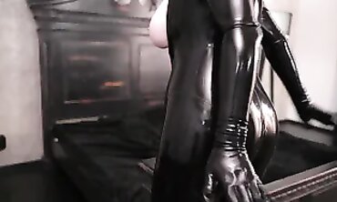 Arya Grander: Torrid Vinyl Bondage & Femdom Compilation
