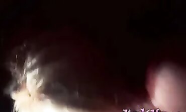POV Threesome in a Car with RealKaliHaze