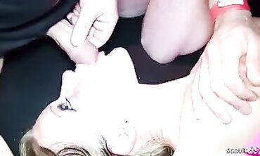 German MILF Lacy in a Heavy Cummed Swinger Group Sex Session