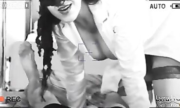 LyraHot: Hot Italian MILF Nurse Caught on Camera