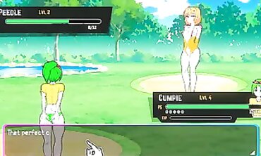 Love Cosplays as Oppaimon in Pixel Game Ep.7