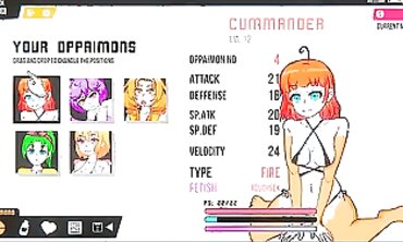 Love Cosplays as Oppaimon in Pixel Game Ep.7