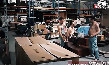 German Cougar MILF Threesome with Dirty Priscilla